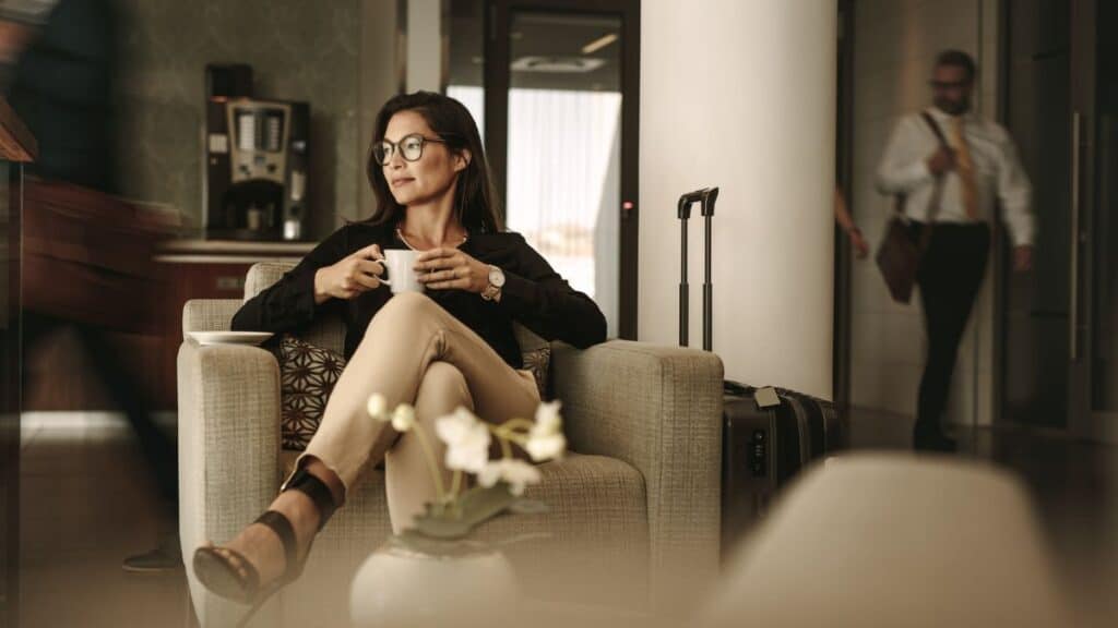 woman-airport-lounge